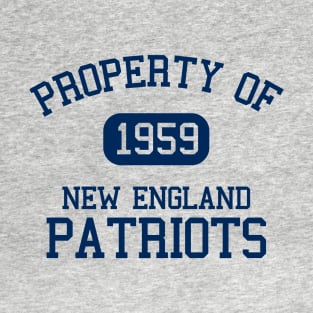 Property of New England Patriots T-Shirt